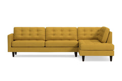 Lexington 2pc Sectional Sofa :: Leg Finish: Espresso / Configuration: RAF - Chaise on the Right