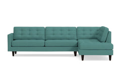 Lexington 2pc Sectional Sofa :: Leg Finish: Espresso / Configuration: RAF - Chaise on the Right