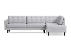 Lexington 2pc Sectional Sofa :: Leg Finish: Espresso / Configuration: RAF - Chaise on the Right