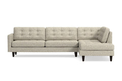 Lexington 2pc Sectional Sofa :: Leg Finish: Espresso / Configuration: RAF - Chaise on the Right