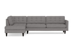 Lexington 2pc Sectional Sofa :: Leg Finish: Espresso / Configuration: LAF - Chaise on the Left