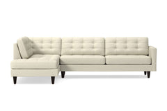 Lexington 2pc Sectional Sofa :: Leg Finish: Espresso / Configuration: LAF - Chaise on the Left