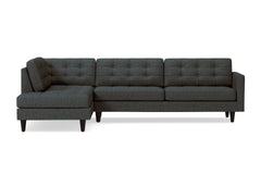 Lexington 2pc Sectional Sofa :: Leg Finish: Espresso / Configuration: LAF - Chaise on the Left