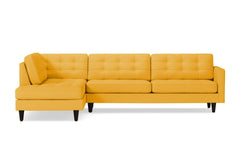 Lexington 2pc Sectional Sofa :: Leg Finish: Espresso / Configuration: LAF - Chaise on the Left