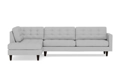 Lexington 2pc Sectional Sofa :: Leg Finish: Espresso / Configuration: LAF - Chaise on the Left