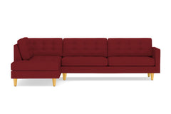 Lexington 2pc Sectional Sofa :: Leg Finish: Natural / Configuration: LAF - Chaise on the Left