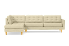 Lexington 2pc Sectional Sofa :: Leg Finish: Natural / Configuration: LAF - Chaise on the Left