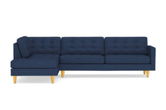 Lexington 2pc Sectional Sofa :: Leg Finish: Natural / Configuration: LAF - Chaise on the Left