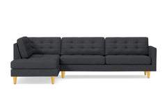 Lexington 2pc Sectional Sofa :: Leg Finish: Natural / Configuration: LAF - Chaise on the Left