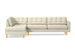 Lexington 2pc Sectional Sofa :: Leg Finish: Natural / Configuration: LAF - Chaise on the Left