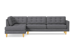 Lexington 2pc Sectional Sofa :: Leg Finish: Natural / Configuration: LAF - Chaise on the Left