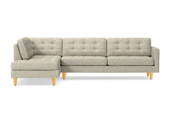 Lexington 2pc Sectional Sofa :: Leg Finish: Natural / Configuration: LAF - Chaise on the Left