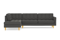 Lexington 2pc Sectional Sofa :: Leg Finish: Natural / Configuration: LAF - Chaise on the Left