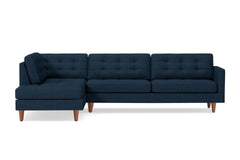 Lexington 2pc Sectional Sofa :: Leg Finish: Pecan / Configuration: LAF - Chaise on the Left