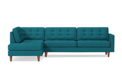 Lexington 2pc Sectional Sofa :: Leg Finish: Pecan / Configuration: LAF - Chaise on the Left