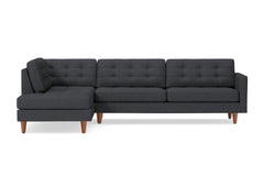 Lexington 2pc Sectional Sofa :: Leg Finish: Pecan / Configuration: LAF - Chaise on the Left