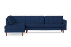 Lexington 2pc Sectional Sofa :: Leg Finish: Pecan / Configuration: LAF - Chaise on the Left