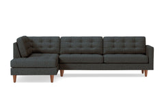 Lexington 2pc Sectional Sofa :: Leg Finish: Pecan / Configuration: LAF - Chaise on the Left