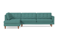 Lexington 2pc Sectional Sofa :: Leg Finish: Pecan / Configuration: LAF - Chaise on the Left
