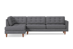 Lexington 2pc Sectional Sofa :: Leg Finish: Pecan / Configuration: LAF - Chaise on the Left