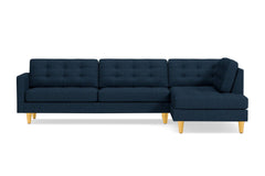 Lexington 2pc Sectional Sofa :: Leg Finish: Natural / Configuration: RAF - Chaise on the Right