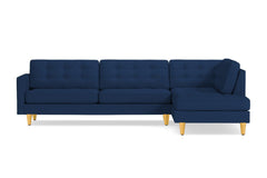 Lexington 2pc Sectional Sofa :: Leg Finish: Natural / Configuration: RAF - Chaise on the Right