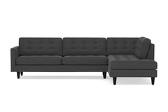 Lexington 2pc Sectional Sofa :: Leg Finish: Espresso / Configuration: RAF - Chaise on the Right