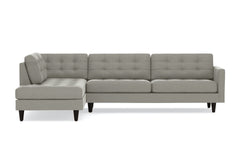 Lexington 2pc Sectional Sofa :: Leg Finish: Espresso / Configuration: LAF - Chaise on the Left