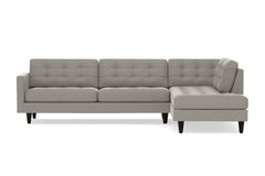 Lexington 2pc Sectional Sofa :: Leg Finish: Espresso / Configuration: RAF - Chaise on the Right