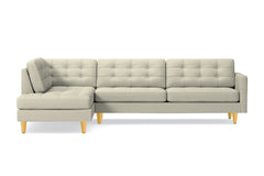 Lexington 2pc Sectional Sofa :: Leg Finish: Natural / Configuration: LAF - Chaise on the Left