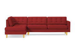 Lexington 2pc Sectional Sofa :: Leg Finish: Natural / Configuration: LAF - Chaise on the Left