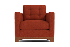 Logan Drive Chair :: Leg Finish: Pecan