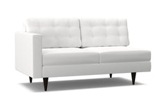 Logan Left Arm Apartment Size Sofa :: Leg Finish: Espresso / Configuration: LAF - Chaise on the Left