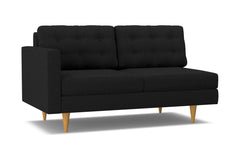 Logan Left Arm Apartment Size Sofa :: Leg Finish: Natural / Configuration: LAF - Chaise on the Left