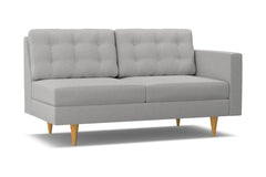 Logan Right Arm Apartment Size Sofa :: Leg Finish: Natural / Configuration: RAF - Chaise on the Right