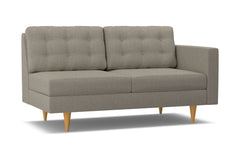 Logan Right Arm Apartment Size Sofa :: Leg Finish: Natural / Configuration: RAF - Chaise on the Right