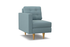 Logan Left Arm Chair :: Leg Finish: Natural / Configuration: LAF - Chaise on the Left