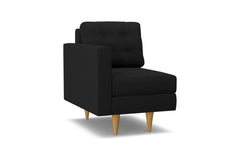 Logan Left Arm Chair :: Leg Finish: Natural / Configuration: LAF - Chaise on the Left
