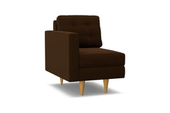 Logan Left Arm Chair :: Leg Finish: Natural / Configuration: LAF - Chaise on the Left