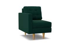 Logan Left Arm Chair :: Leg Finish: Natural / Configuration: LAF - Chaise on the Left