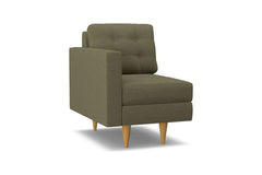 Logan Left Arm Chair :: Leg Finish: Natural / Configuration: LAF - Chaise on the Left