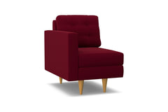 Logan Left Arm Chair :: Leg Finish: Natural / Configuration: LAF - Chaise on the Left