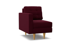 Logan Left Arm Chair :: Leg Finish: Natural / Configuration: LAF - Chaise on the Left