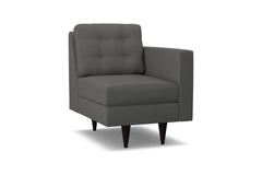 Logan Right Arm Chair :: Leg Finish: Espresso / Configuration: RAF - Chaise on the Right