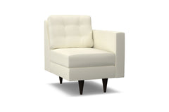 Logan Right Arm Chair :: Leg Finish: Espresso / Configuration: RAF - Chaise on the Right