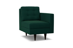 Logan Right Arm Chair :: Leg Finish: Espresso / Configuration: RAF - Chaise on the Right
