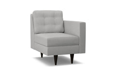 Logan Right Arm Chair :: Leg Finish: Espresso / Configuration: RAF - Chaise on the Right