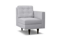 Logan Right Arm Chair :: Leg Finish: Espresso / Configuration: RAF - Chaise on the Right