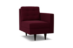 Logan Right Arm Chair :: Leg Finish: Espresso / Configuration: RAF - Chaise on the Right