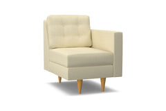 Logan Right Arm Chair :: Leg Finish: Natural / Configuration: RAF - Chaise on the Right